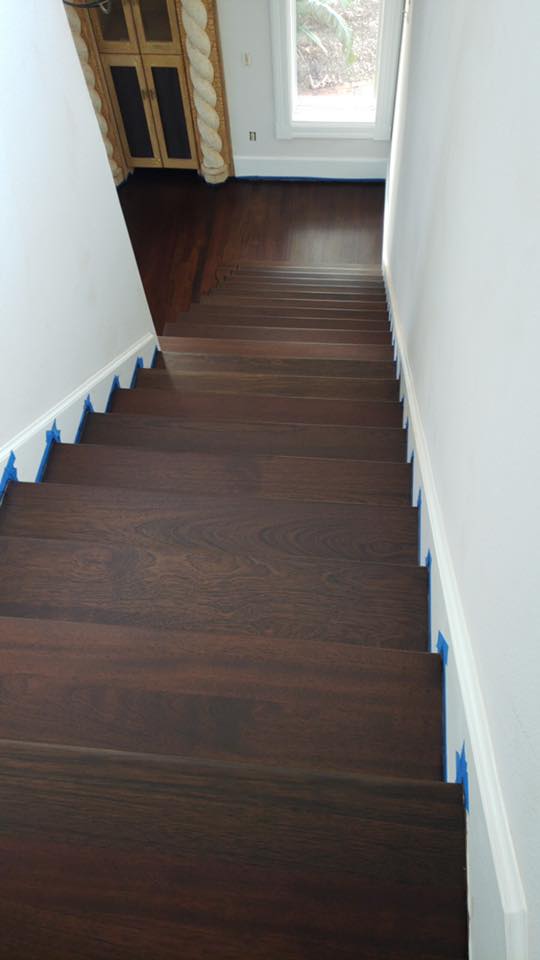 Flooring project — whole home hardwood installation